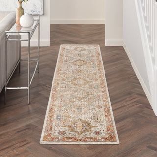 The Rug Corner Nourison Home Nourison Home - Sahar Ivory/Multi-Color Area Rug SHR01  