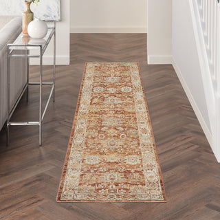 The Rug Corner Nourison Home Nourison Home - Sahar Rust Area Rug SHR02  
