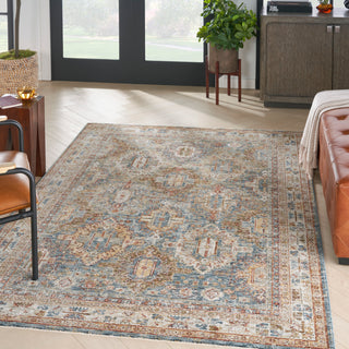 The Rug Corner Nourison Home Sahar SHR01 BLUE Area Rugs  