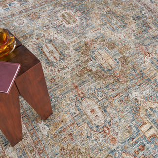 The Rug Corner Nourison Home Sahar SHR01 BLUE Area Rugs  