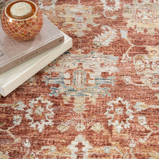 The Rug Corner Nourison Home Nourison Home - Sahar Rust Area Rug SHR02  