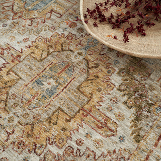 The Rug Corner Nourison Home Nourison Home - Sahar Ivory/Multi-Color Area Rug SHR01  
