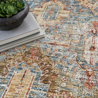 The Rug Corner Nourison Home Sahar SHR01 BLUE Area Rugs  