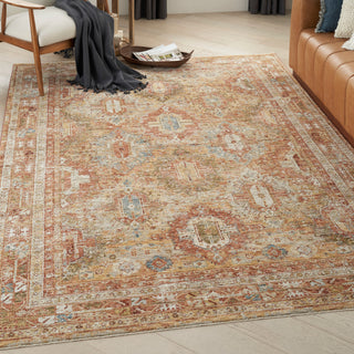 The Rug Corner Nourison Home Nourison Home - Sahar Rust Area Rug SHR01  