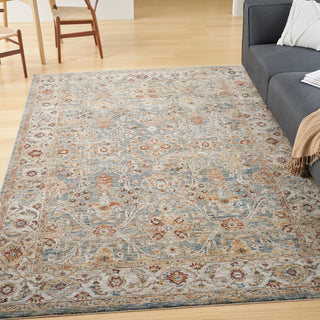 The Rug Corner Nourison Home Sahar SHR03 BLUE Area Rugs  