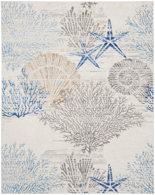 The Rug Corner Nourison Home Seaside SDS04 IVGRB Area Rugs  