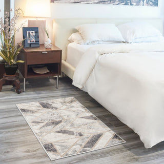Nourison Home - Elation Ivory/Green Area Rug ETN11