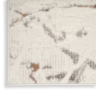 The Rug Corner Nourison Home Nourison Home - ELatteion Ivory/Green Area Rug ETN13  