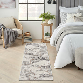 The Rug Corner Nourison Home Nourison Home - ELatteion Ivory/Green Area Rug ETN13  