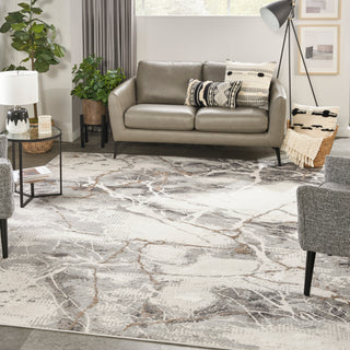 The Rug Corner Nourison Home Nourison Home - ELatteion Ivory/Green Area Rug ETN13  