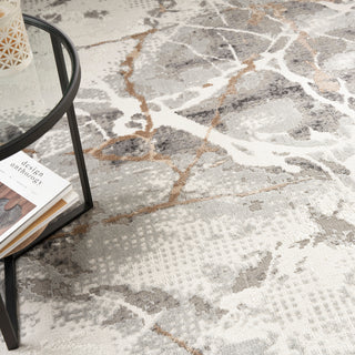 The Rug Corner Nourison Home Nourison Home - ELatteion Ivory/Green Area Rug ETN13  