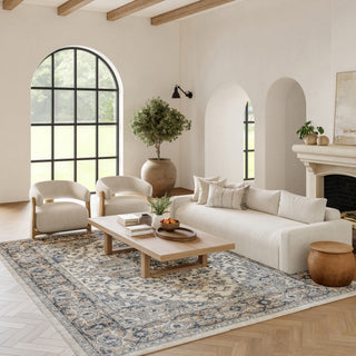 The Rug Corner Nourison Home Nourison Home - Quarry Ivory/Green Area Rug QUA05  