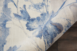 The Rug Corner Nourison Home Nourison Home - Somerset Ivory/Blue Area Rug ST18  