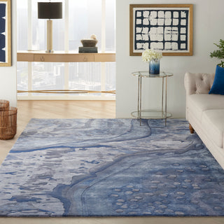The Rug Corner Nourison Home Prismatic PRS05 BLUE Area Rugs  