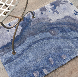 The Rug Corner Nourison Home Prismatic PRS05 BLUE Area Rugs  