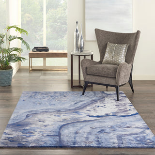 The Rug Corner Nourison Home Prismatic PRS05 BLUE Area Rugs  