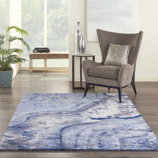 The Rug Corner Nourison Home Prismatic PRS05 BLUE Area Rugs  