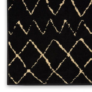 The Rug Corner Nourison Home Nourison Home - Grafix Black Area Rug GRF04  