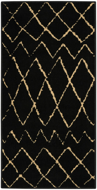 The Rug Corner Nourison Home Nourison Home - Grafix Black Area Rug GRF04  