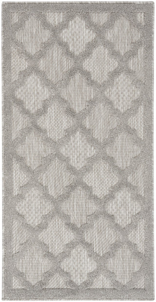 The Rug Corner Nourison Home Nourison Home - Easy Care Silver/Green Area Rug NES01  