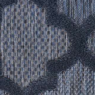 The Rug Corner Nourison Home Nourison Home - Easy Care Navy/Blue Area Rug NES01  