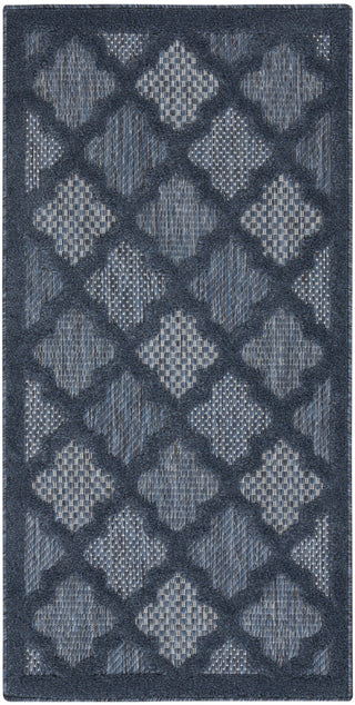 The Rug Corner Nourison Home Nourison Home - Easy Care Navy/Blue Area Rug NES01  