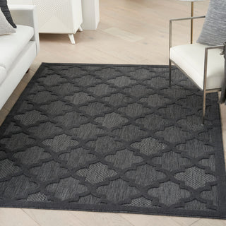 The Rug Corner Nourison Home Nourison Home - Easy Care Black Area Rug NES01  