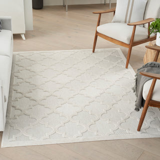 The Rug Corner Nourison Home Easy Care NES01 IVWHT Area Rugs  