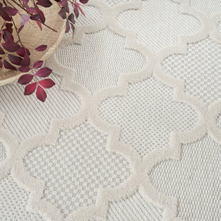 The Rug Corner Nourison Home Easy Care NES01 IVWHT Area Rugs  
