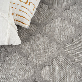 The Rug Corner Nourison Home Nourison Home - Easy Care Silver/Green Area Rug NES01  