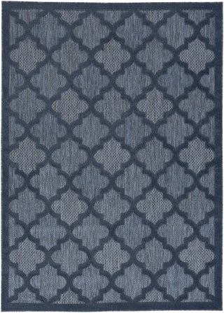 The Rug Corner Nourison Home Nourison Home - Easy Care Navy/Blue Area Rug NES01  