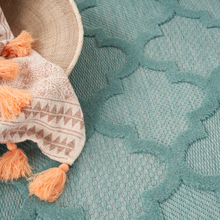 The Rug Corner Nourison Home Easy Care NES01 AQUTL Area Rugs  