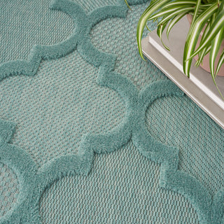 The Rug Corner Nourison Home Easy Care NES01 AQUTL Area Rugs  
