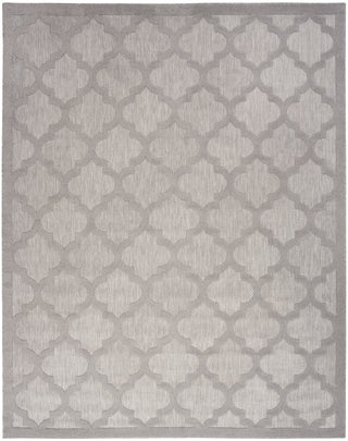 The Rug Corner Nourison Home Nourison Home - Easy Care Silver/Green Area Rug NES01  