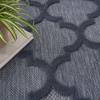 The Rug Corner Nourison Home Nourison Home - Easy Care Navy/Blue Area Rug NES01  