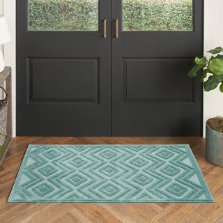 The Rug Corner Nourison Home Versatile NRV01 AQUTL Area Rugs  