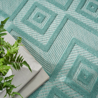 The Rug Corner Nourison Home Versatile NRV01 AQUTL Area Rugs  