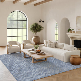 The Rug Corner Nourison Home Nourison Home - Versatile Denim/Blue Area Rug NRV01  