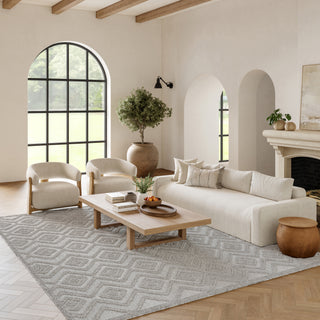 The Rug Corner Nourison Home Versatile NRV01 SILGY Area Rugs  