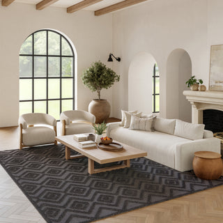 The Rug Corner Nourison Home Nourison Home - Versatile Black Area Rug NRV01  