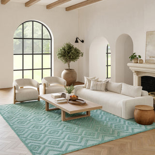 The Rug Corner Nourison Home Versatile NRV01 AQUTL Area Rugs  