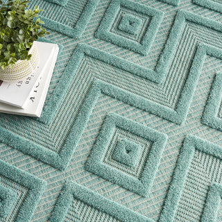 The Rug Corner Nourison Home Versatile NRV01 AQUTL Area Rugs  