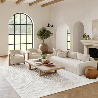 The Rug Corner Nourison Home Versatile NRV01 IVWHT Area Rugs  