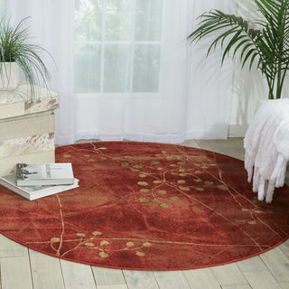 The Rug Corner Nourison Home Nourison Home - Somerset Flame Area Rug ST74  