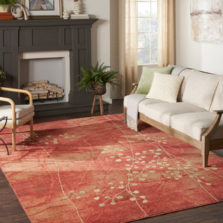 The Rug Corner Nourison Home Nourison Home - Somerset Flame Area Rug ST74  