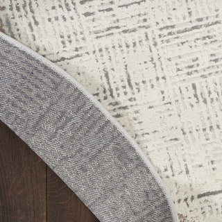 The Rug Corner Nourison Home Elation ETN05 IVGRY Area Rugs  