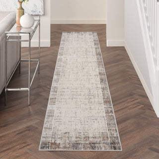 The Rug Corner Nourison Home Elation ETN05 IVGRY Area Rugs  