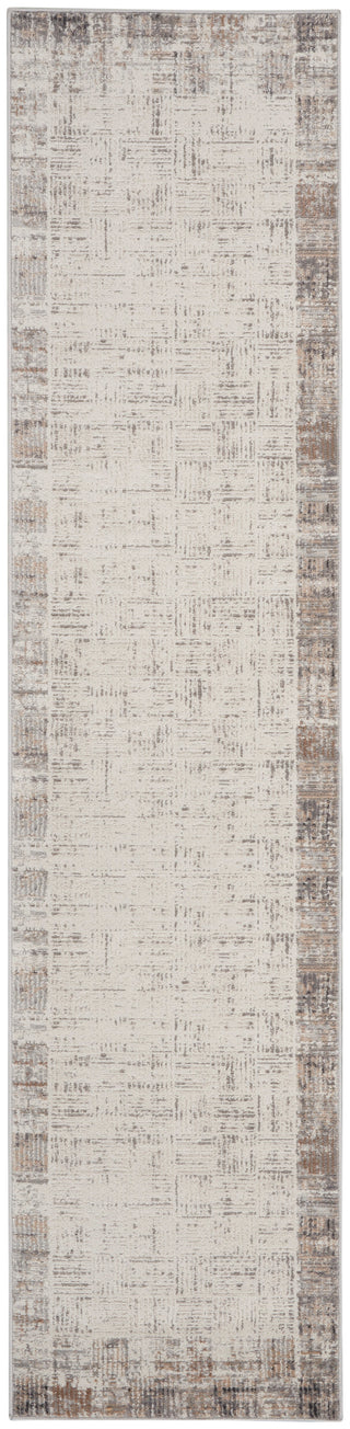 The Rug Corner Nourison Home Elation ETN05 IVGRY Area Rugs  