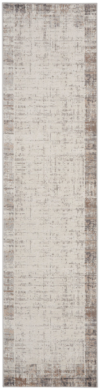 The Rug Corner Nourison Home Elation ETN05 IVGRY Area Rugs  