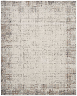 The Rug Corner Nourison Home Elation ETN05 IVGRY Area Rugs  